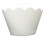 Dotty White Cupcake Wrappers
