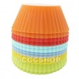 12 Silicone Mini Muffin Cups