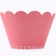 Shimmer Blush Cupcake Wrappers