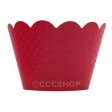 Dotty Red Cupcake Wrappers