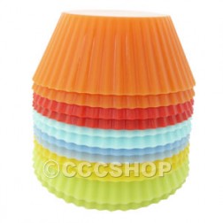 12 Silicone Mini Muffin Cups