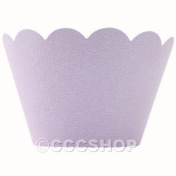 Shimmer Lilac Cupcake Wrappers