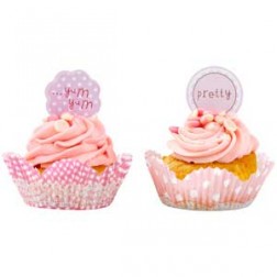 Pink n Mix - Cake Cases & Toppers