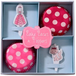 Princess Cake Cases & Toppers
